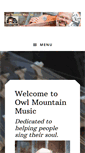 Mobile Screenshot of owlmountainmusic.com